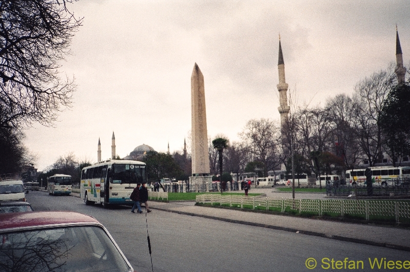 Istanbul (Der Aegyptische Obelisk und zwei Moscheen)