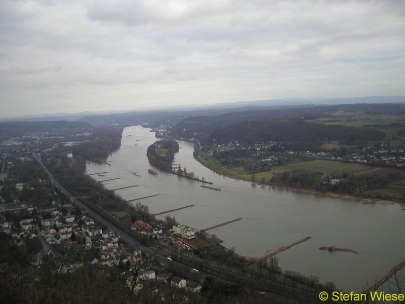Siebengebirge (Blick auf den Rhein)