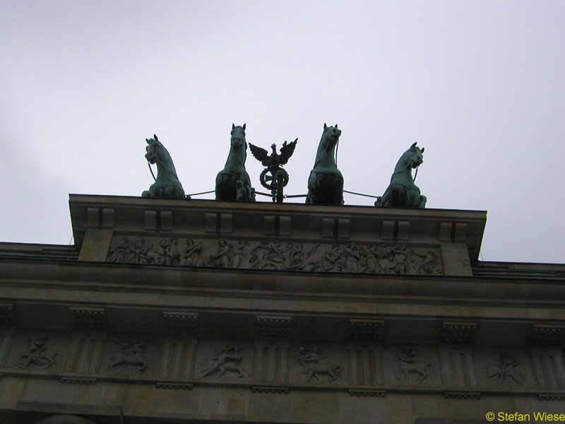 Berlin: Brandenburger Tor (Quadriga)