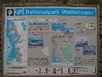 Friedrichskoog (Nationalpark Wattenmeer Schild)